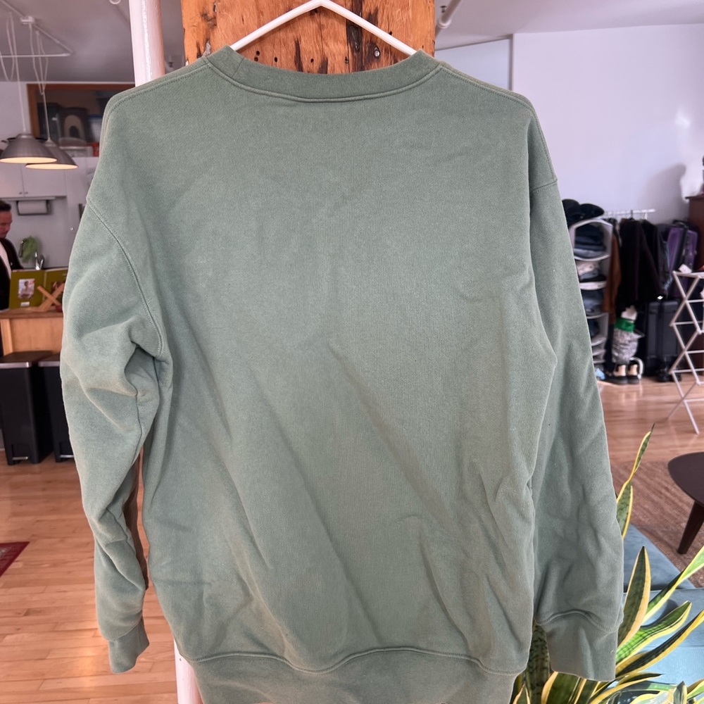 Dime Men's Green Sweater - Picture 2 of 4
